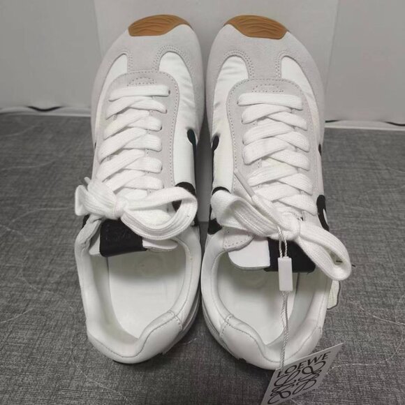 Stylish Loewe White and Black Women’s Sneakers - Picture 3 of 4
